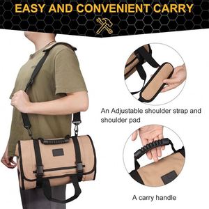 Outdoor Repair Tool Construction Hardware Tools Organizer Bag Scratch Resistant Functional Waterproof Work Technician Tool Bag - Product Image 3