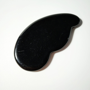 Planche obsidienne guasha noire, pour le massage du corps, guastone, 1 pièce - Product Image 1
