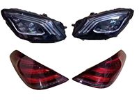 Pour ensemble de barre avant Mercedes-Benz W222 mise à niveau W223 ensemble avant et arrière