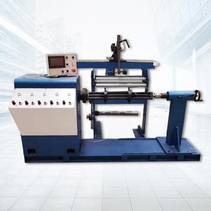 Grande machine d'enroulement CNC verticale entièrement automatique avec transformateur haute et basse tension, composants horizontaux et moteur à noyau - Product Image 3