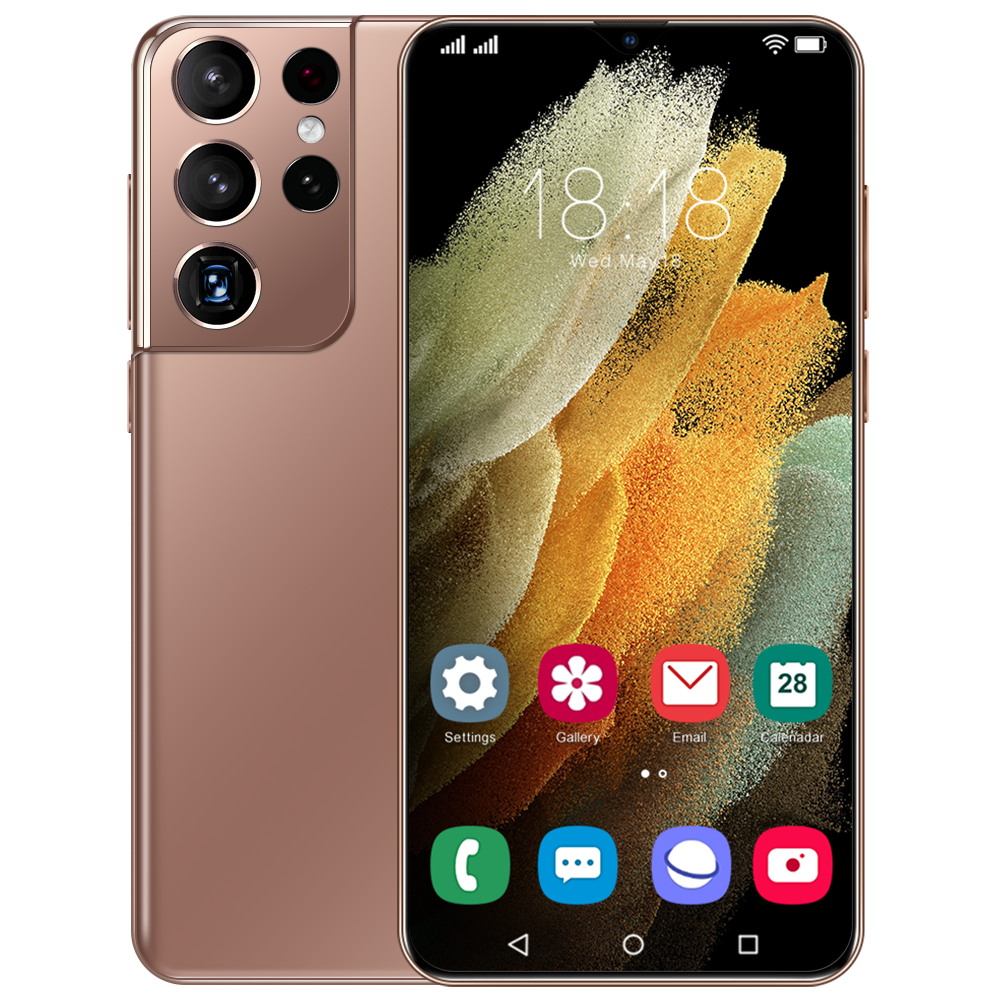 Совершенно новый смартфон android S21 U1tra 6,7 дюймов HD экран Android 10,0 смартфон