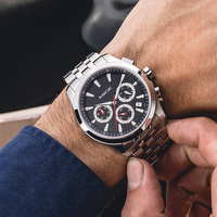 Reloj de Pulsera de Lujo para Hombre, OEM ODM Premium, Acero Inoxidable 316L, Cuarzo, 40MM, Cristal de Zafiro, Cronógrafo Japonés VK63