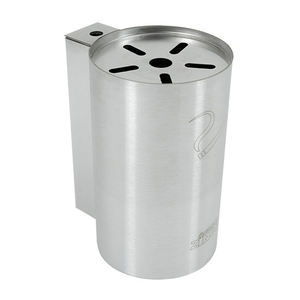 Cenicero de pared mediano 100x250x150mm, estilo clásico y moderno, cubierta de acero personalizada para humo, ideal para hoteles y regalos. - Product Image 1