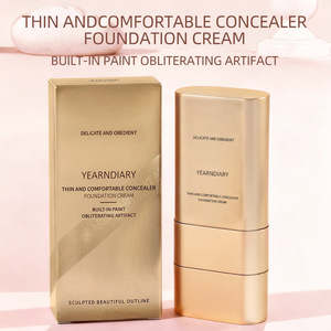 คอนซีลเลอร์ รองพื้นเนื้อครีม ติดทนนาน ปรับผิวกระจ่างใส ชุ่มชื้น เบาสบาย กันน้ำ เครื่องสำอางขายส่ง - Product Image 2