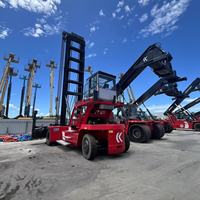 Manipulador de Contenedores Vacíos de Acero Kalmar DCE80/90/100 Usado, 40000 kg, 220 V, 3 Meses de Garantía, Pocas Horas, Listo para Exportar