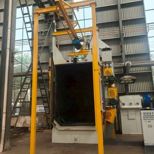 Máquina de Granallado Tipo Colgante CE Q37 Sa2.5 1000kg con Control PLC, Motor de Alta Rigidez, Bomba y Caja de Cambios para Equipos de Construcción - Product Image 2