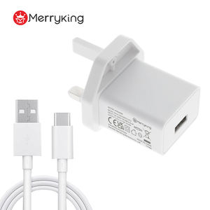 Merryking 3 Pin UK Plug 5v 1a 2.1a 5v 0.75a Usb Charger 5volt 1amp avec UKCA CB CE Certified - Product Image 1