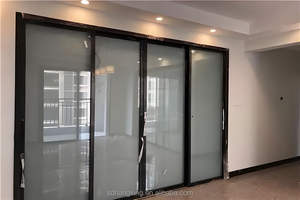 高品质铝制滑动门现代设计别墅热断门前门中国制造 - Product Image 3