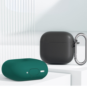 Estuche de carga de auriculares de moda a <span class=keywords><strong>precio</strong></span> de fábrica con gancho, funda protectora de silicona transparente para <span class=keywords><strong>Airpods</strong></span> <span class=keywords><strong>Gen</strong></span> 4th - Product Image 1