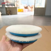 Produits de polissage pour le detailing automobile à base de laine, tampons de polissage en laine de peau d'agneau