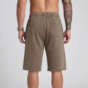 กางเกงขาสั้นยีนส์ฟอกสีทรงเข้ารูปสำหรับผู้ชาย ขายตรงจากโรงงาน รับทำโลโก้ ราคาสมเหตุสมผล - Product Image 2