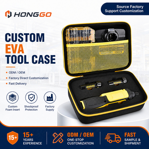 Custodia EVA Personalizzata per Kit Trapano Professionale, Organizzatore per Utensili Meccanici Industriali - Product Image 1