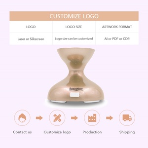 Appareil de massage facial à micro-courant et haute fréquence pour raffermir la peau, anti-âge, liftant et beauté de la peau - Product Image 5