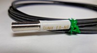 PLC FD-N8, Fibra Óptica Reflectante con Sensor LED Rojo de 2m, Tipo de Rosca M6, Producto con Garantía