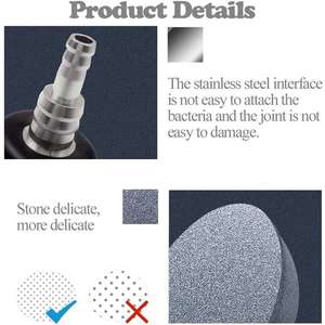 <span class=keywords><strong>40</strong></span>/60/80/100 // 150/200mm Filtre à bulles d'air Pierre à bulles d'air Aérateur de pierre à bulles pour aquarium Aquarium - Product Image 4