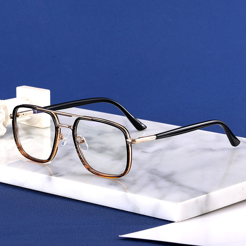 Optical Frame Cheap Clear Lens Fashion Glasses Gold Frame Glasses - Main Image