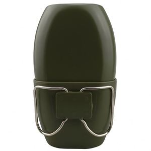 Muestra gratuita: Bolsa táctica Molle para cantimplora de plástico - Botella de agua con soporte para cantimplora para senderismo y camping con asa para el hombro - Product Image 2