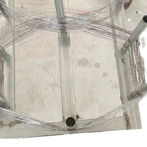 Red de malla antitanque-La Estructura de rejilla densa evita la penetración del tanque fortalece las posiciones defensivas - Product Image 5
