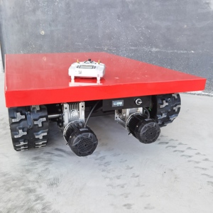 Гусеничная платформа для строительной техники с дистанционным управлением, из легированной стали и резины - Product Image 3