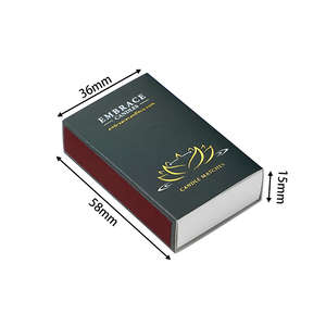 Boîte à cartes personnalisable avec gaufrage, en matériau écologique et recyclable, boîte <span class=keywords><strong>cadeau</strong></span> coulissante pour allumettes, cadeaux et Noël - Product Image 5