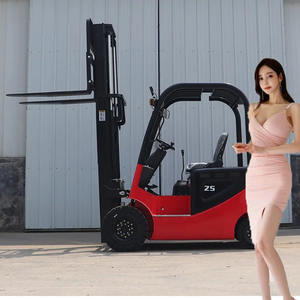 Carretilla elevadora eléctrica multidireccional con asiento de 2,5 toneladas serie MQZ con inclinación de mástil - Product Image 4