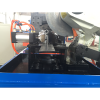 Machine de formage à froid entièrement automatique et personnalisée pour la fabrication de rails inférieurs de portes à enroulement en acier galvanisé