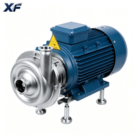 Pompe centrifuge basse pression en acier inoxydable sanitaire XF OEM pour le lait