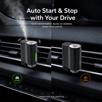Diffuseur d'arômes intelligent pour grille d'aération de voiture, pulvérisation automatique, désodorisant, purificateur d'air pour l'intérieur du véhicule, démarrage et arrêt automatiques