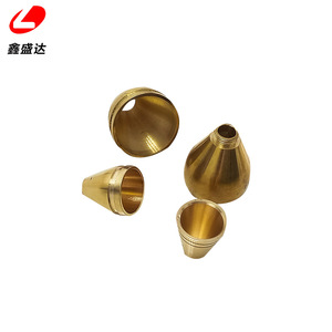 Copper <b>Laser</b> Nozzle <b>Parts</b> 051 Turning Machined Precision Components For <b>Laser</b> <b>Equipment</b> - Product Image 1