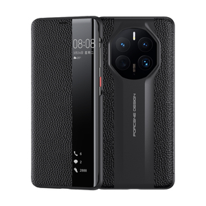 Para <span class=keywords><strong>Huawei</strong></span> <span class=keywords><strong>Mate</strong></span> <span class=keywords><strong>50Pro</strong></span> genuino cuero 50 todo incluido plegable Flip teléfono cubierta frontal y posterior - Product Image 6