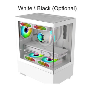 PC de Oficina con IA, I5 <span class=keywords><strong>9400F</strong></span>, 32G, SSD de 1TB, RTX 1660S, Ventiladores RGB, Personalizable, para Negocios y Juegos, Venta al Por Mayor de Fábrica - Product Image 3