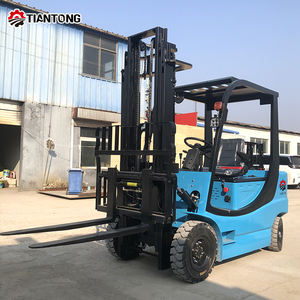 Pengiriman Gratis Forklift Listrik Baterai Lithium 2 Ton 3 Ton Desain Kompak Laris untuk Gudang Kecil - Product Image 3