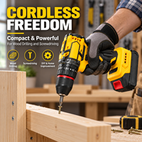 Perceuse-visseuse électrique sans fil à moteur brushless HJT, personnalisable, avec batterie rechargeable – Vente directe usine