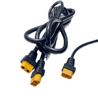 Connecteur à balle femelle mâle Amass XT60H 2P 2 cœurs avec gaine pour batterie Lipo de drone FPV Quadcopter XT60 en nylon RC PCB