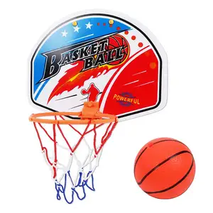 Papelera de pared interior para niños, canasta de basura para jugar baloncesto, juguetes de oficina