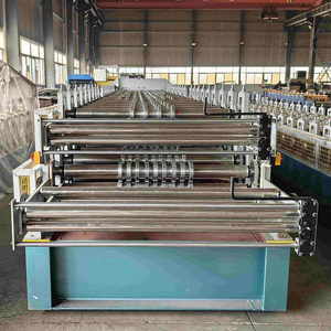 Machine de profilage à double couche à prix d'usine professionnel, découpe électrique de tôles de toiture métalliques, largeur d'alimentation de 1200 mm, provenance Chine - Product Image 4