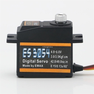 Servo numérique Emax ES3054 17G 3.5K 0,13 seconde 23T à engrenages métalliques pour avions, hélicoptères et bateaux télécommandés F3A 3D – Amélioration ES3154 - Product Image 3