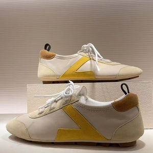 Zapatos Planos de Ballet de Marca de Lujo, Casuales, Transpirables, de Cuero Genuino, Ligeros, Deportivos, con Amortiguación para Caminar y Correr - Product Image 3