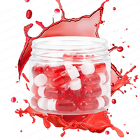 Capsules d'huile démaquillante format voyage sous marque privée, nettoyant visage double action anti-points noirs