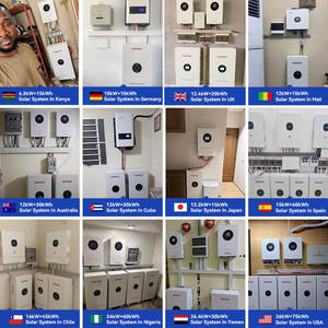 แบตเตอรี่โซลาร์ออนกริด/ออฟกริด 15kwh 20kwh 30kwh พร้อมระบบจัดการแบตเตอรี่ (BMS) 51.2v 280ah 400ah 628ah ระบบแบตเตอรี่ลิเธียมสำหรับเก็บพลังงานสำหรับใช้ในบ้าน - Product Image 4