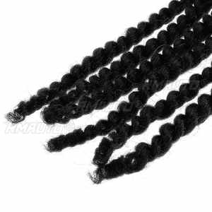 Trenza sintética de 60 cm para casco de motocicleta, estilo rastas, trenza sucia, trenza de mujer, coleta de cola de caballo con efecto degradado y ventosa - Product Image 6