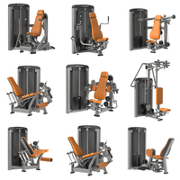 Équipement de sport commercial Guangzhou : Ensemble complet d'équipements de musculation à plaques pour clubs de fitness