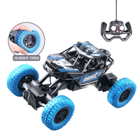 Voiture de Course pour Enfants Télécommandée USB, Véhicule Tout-Terrain Lumineux à Escalader, Jouet Idéal Cadeau d'Anniversaire ou de Fêtes pour Garçons