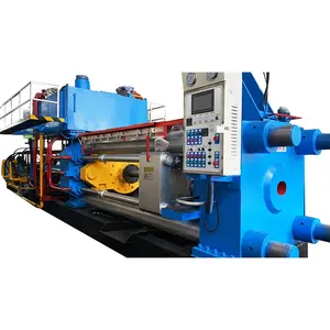 Aluminum continuously wire extrusion machine