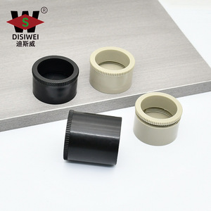 Pieds de meuble réglables Yuan Siwei en plastique noir et blanc télescopiques pour bureau, chaise, meuble TV - Product Image 2