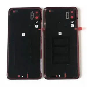 6.1 "מקורי עבור Huawei P20 פרו CLT-L29 חזרה זכוכית חזור סוללה כיסוי אחורי דלת דיור עבור P20 פרו דיור עם מצלמה עדשה
