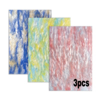 Feuille acrylique nacrée 3 mm 8x12 pouces, panneau PMMA décoratif pour découpe laser, artisanat DIY et projets personnalisés