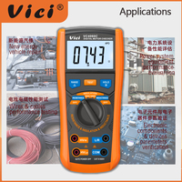 Vici VC4060C Testeur de moteur - Testeur de milliohms/isolement/inductance (0,1m-200 1M-6000M 0,01mH-99,99H) Portable et manuel