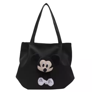 <span class=keywords><strong>Borsa</strong></span> Tote in Tela Personalizzata con Personaggio dei Cartoni Animati <span class=keywords><strong>Topolino</strong></span>, Grande Capacità, <span class=keywords><strong>Borsa</strong></span> a Tracolla Singola per Shopping e Viaggi - Product Image 5