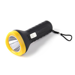 <b>Flashlight</b> <b>Led</b> Handheld Plastic Outdoor With 2 Aa Batteries White Light - Product Image 1